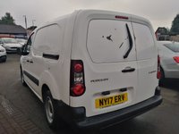USED 2017 17 PEUGEOT PARTNER 1.6 BLUE HDI CRC 100 BHP Just Serviced. Engine recently replaced. Van is a Category N on Vcar.  Any inspection welcome.