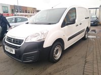 USED 2017 17 PEUGEOT PARTNER 1.6 BLUE HDI CRC 100 BHP Just Serviced. Engine recently replaced. Van is a Category N on Vcar.  Any inspection welcome.