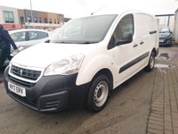 USED 2017 17 PEUGEOT PARTNER 1.6 BLUE HDI CRC 100 BHP Just Serviced. Engine recently replaced. Van is a Category N on Vcar.  Any inspection welcome.