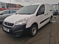 USED 2017 17 PEUGEOT PARTNER 1.6 BLUE HDI CRC 100 BHP Just Serviced. Engine recently replaced. Van is a Category N on Vcar.  Any inspection welcome.