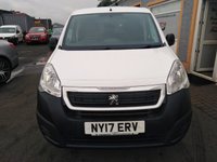 USED 2017 17 PEUGEOT PARTNER 1.6 BLUE HDI CRC 100 BHP Just Serviced. Engine recently replaced. Van is a Category N on Vcar.  Any inspection welcome.