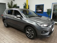 USED 2020 20 SEAT TARRACO 1.5 TSI EVO SE TECHNOLOGY 5d 148 BHP 7 SEATS SAT NAV CRUISE CONTROL PARKING SENSORS GENUINE LOW MILEAGE 6 MONTHS GOLD WARRANTY