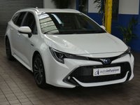 USED 2019 69 TOYOTA COROLLA 1.8 VVT-I EXCEL 5d 121 BHP SAT NAV REAR CAMERA PART LEATHER HEATED SEATS 1 OWNER TOYOTA WARRANTY TILL OCT 2029