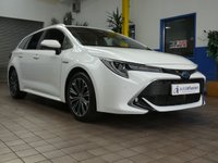 USED 2019 69 TOYOTA COROLLA 1.8 VVT-I EXCEL 5d 121 BHP SAT NAV REAR CAMERA PART LEATHER HEATED SEATS 1 OWNER TOYOTA WARRANTY TILL OCT 2029