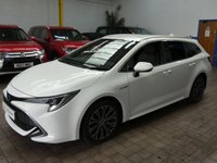 USED 2019 69 TOYOTA COROLLA 1.8 VVT-I EXCEL 5d 121 BHP SAT NAV REAR CAMERA PART LEATHER HEATED SEATS 1 OWNER TOYOTA WARRANTY TILL OCT 2029