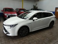 USED 2019 69 TOYOTA COROLLA 1.8 VVT-I EXCEL 5d 121 BHP SAT NAV REAR CAMERA PART LEATHER HEATED SEATS 1 OWNER TOYOTA WARRANTY TILL OCT 2029