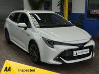 USED 2019 69 TOYOTA COROLLA 1.8 VVT-I EXCEL 5d 121 BHP SAT NAV REAR CAMERA PART LEATHER HEATED SEATS 1 OWNER TOYOTA WARRANTY TILL OCT 2029