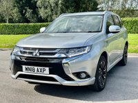 USED 2018 18 MITSUBISHI OUTLANDER 2.0 PHEV 4H 5d 200 BHP GENUINE LOW MILES + SAT NAV +CAMERA