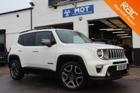 USED 2019 19 JEEP RENEGADE 1.6 MULTIJET II LIMITED 5d 119 BHP VIEW AND RESERVE ONLINE OR CALL 01527-853940 FOR MORE INFO.
