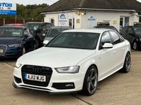 USED 2012 12 AUDI A4 1.8 TFSI BLACK EDITION S/S 4d 118 BHP 