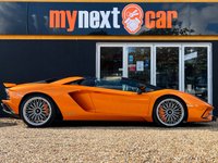 USED 2019 69 LAMBORGHINI AVENTADOR S 6.5 V12 LP 740-4 S Roadster ISR 4WD Euro 6 2dr MEGA SPEC + STYLE PACKAGE + CARBON INTERIOR PACKAGE + LIFT SYSTEM + ELECTRIC & HEATED SEATS + CARPLAY + TRANSPARENT ENGINE BONNET + FULL LAMBORGHINI SERVICE HISTORY