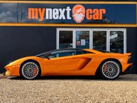 USED 2019 69 LAMBORGHINI AVENTADOR S 6.5 V12 LP 740-4 S Roadster ISR 4WD Euro 6 2dr MEGA SPEC + STYLE PACKAGE + CARBON INTERIOR PACKAGE + LIFT SYSTEM + ELECTRIC & HEATED SEATS + CARPLAY + TRANSPARENT ENGINE BONNET + FULL LAMBORGHINI SERVICE HISTORY