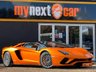 USED 2019 69 LAMBORGHINI AVENTADOR S 6.5 V12 LP 740-4 S Roadster ISR 4WD Euro 6 2dr MEGA SPEC + STYLE PACKAGE + CARBON INTERIOR PACKAGE + LIFT SYSTEM + ELECTRIC & HEATED SEATS + CARPLAY + TRANSPARENT ENGINE BONNET + FULL LAMBORGHINI SERVICE HISTORY