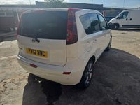 USED 2012 12 NISSAN NOTE 1.4 N-TEC PLUS 5d 88 BHP Good History