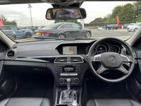 USED 2014 14 MERCEDES-BENZ C-CLASS 1.6 C180 EXECUTIVE SE PREMIUM PLUS 5d 154 BHP PAN ROOF+LEATHER+SAT NAV+FULL MB SERVICE HISTORY