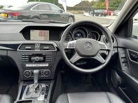 USED 2014 14 MERCEDES-BENZ C-CLASS 1.6 C180 EXECUTIVE SE PREMIUM PLUS 5d 154 BHP PAN ROOF+LEATHER+SAT NAV+FULL MB SERVICE HISTORY