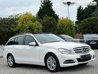 USED 2014 14 MERCEDES-BENZ C-CLASS 1.6 C180 EXECUTIVE SE PREMIUM PLUS 5d 154 BHP PAN ROOF+LEATHER+SAT NAV+FULL MB SERVICE HISTORY