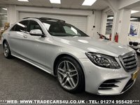 USED 2017 67 MERCEDES-BENZ S-CLASS S350d L LWB LIMO AMG LINE PREMIUM (EXECUTIVE) 9G-TRONIC EURO 6 UK DELIVERY FLAT FEE &pound;175 (SUBJECT TO DEAL) *OVER 100 IMAGES ON OUR WEBSITE*BESPOKE FINANCE ARRANGED*PART EXCHANGE WELCOME*ALL VEHICLES HPI CLEAR