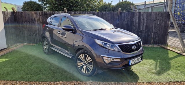 2014 64 Kia Sportage 1.7 CRDI 3 SAT NAV ISG 5d 114 BHP
