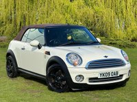 USED 2009 09 MINI CONVERTIBLE 1.6 COOPER 2d 120 BHP 