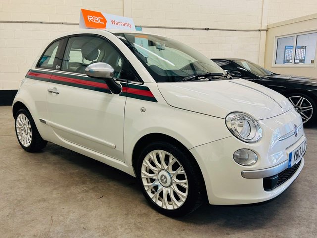 2013 13 Fiat 500 1.2 BY GUCCI 3 DOOR 69 BHP