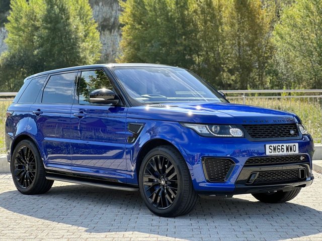 2016 66 Land Rover Range Rover Sport 5.0 V8 SVR 5d 543 BHP