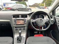 USED 2016 16 VOLKSWAGEN GOLF 1.4 MATCH EDITION TSI DSG BMT 5d 124 BHP SAT NAV+&pound;35 TAX+6 STAMP HISTORY