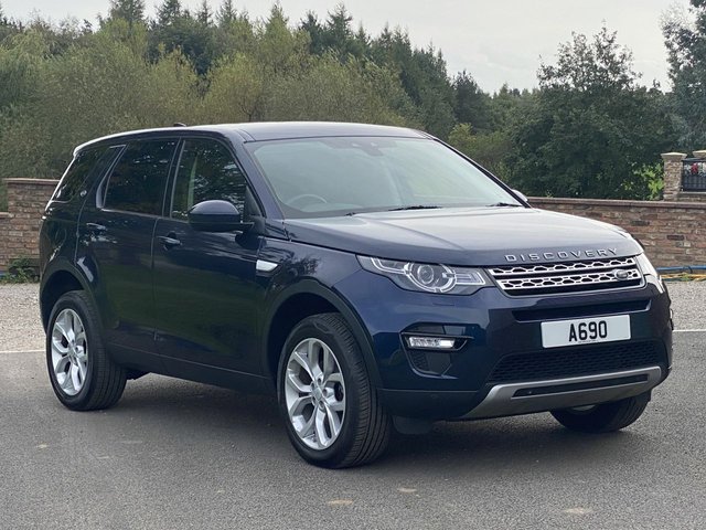 2018 68 Land Rover Discovery Sport 2.0 TD4 (180) HSE 5dr 6 Speed Manual Euro 6 (7 Seats, Privacy, Panoramic Glass Sunroof, Meridian Surround Sound, Widescreen Navigation, Heated Seats)