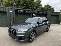USED 2018 18 AUDI Q7 3.0 TDI QUATTRO BLACK EDITION 5d 269 BHP F/A/S/H, Pan Roof, Huge Spec!