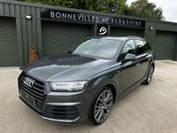 USED 2018 18 AUDI Q7 3.0 TDI QUATTRO BLACK EDITION 5d 269 BHP F/A/S/H, Pan Roof, Huge Spec!
