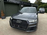 USED 2018 18 AUDI Q7 3.0 TDI QUATTRO BLACK EDITION 5d 269 BHP F/A/S/H, Pan Roof, Huge Spec!