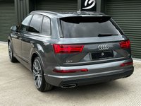 USED 2018 18 AUDI Q7 3.0 TDI QUATTRO BLACK EDITION 5d 269 BHP F/A/S/H, Pan Roof, Huge Spec!