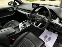 USED 2018 18 AUDI Q7 3.0 TDI QUATTRO BLACK EDITION 5d 269 BHP F/A/S/H, Pan Roof, Huge Spec!