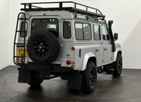 USED 2013 13 LAND ROVER DEFENDER 2.2 TD COUNTY STATION WAGON 122 BHP 110 County Station Wagon , Indus Silver,