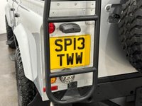 USED 2013 13 LAND ROVER DEFENDER 2.2 TD COUNTY STATION WAGON 122 BHP 110 County Station Wagon , Indus Silver,