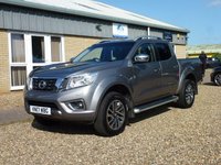 USED 2017 17 NISSAN NAVARA 2.3 DCI TEKNA 4X4 SHR DCB 190 BHP www.suffolkcarcentre.co.uk - Located at Reydon