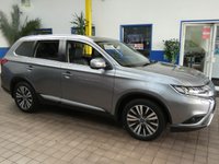 USED 2020 20 MITSUBISHI OUTLANDER 2.0 EXCEED 5d 148 BHP SAT NAV HEATED LEATHER SEATS REAR CAMERA  1 OWNER LOW MILES MITSUBISHI WARRANTY TILL JUNE 2025