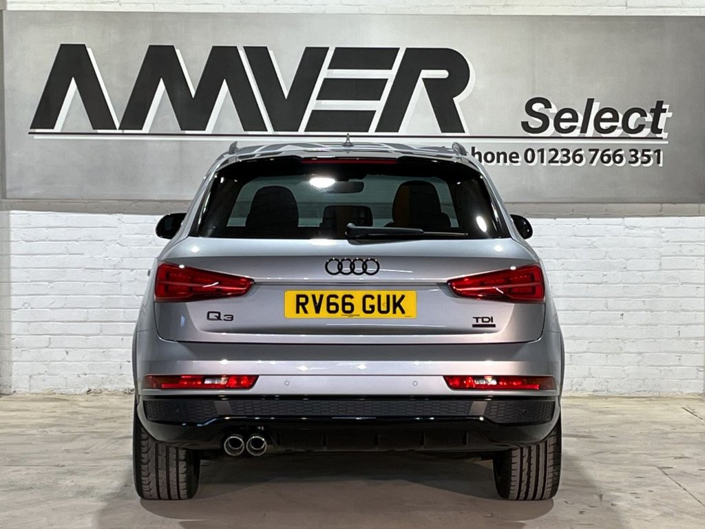 USED 2016 66 AUDI Q3 2.0 TDI QUATTRO BLACK EDITION 5d 148 BHP 