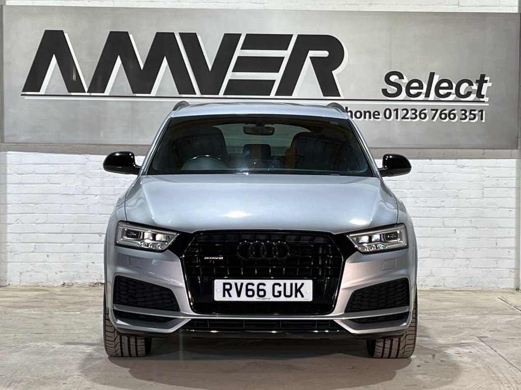 USED 2016 66 AUDI Q3 2.0 TDI QUATTRO BLACK EDITION 5d 148 BHP 