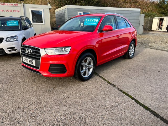 2017 03 Audi Q3 2.0 TDI SE 5d 148 BHP
