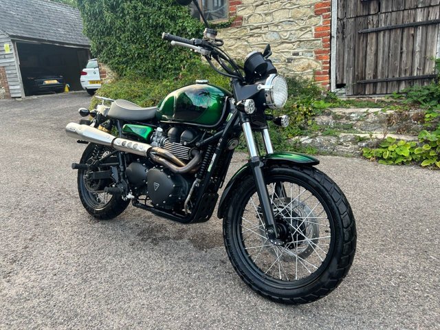 2014 14 Triumph Bonneville Scrambler 865cc BONNEVILLE SCRAMBLER 