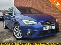 USED 2020 70 SEAT IBIZA 1.0 TSI FR 5d 94 BHP 