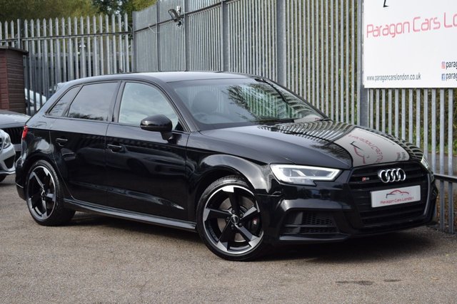 2018 18 Audi A3 2.0 S3 SPORTBACK TFSI QUATTRO BLACK EDITION 5d 306 BHP