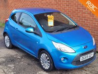 USED 2009 59 FORD KA 1.2 ZETEC 3d 69 BHP 