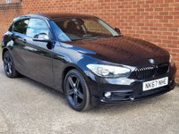USED 2017 67 BMW 1 SERIES 1.5 116D SPORT 3d 114 BHP GREAT SPEC - SAT NAV - DAB