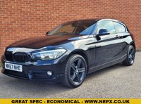 USED 2017 67 BMW 1 SERIES 1.5 116D SPORT 3d 114 BHP GREAT SPEC - SAT NAV - DAB