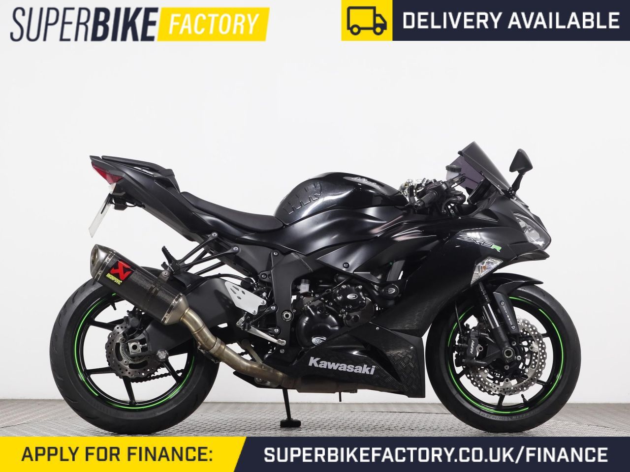 2018 KAWASAKI ZX-6R BLACK with 5593 miles - Used Motorbikes