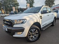 USED 2018 18 FORD RANGER 3.2 WILDTRAK 4X4 DCB TDCI 4d 197 BHP 2 FORMER KEEPERS FROM NEW+NO VAT+ULEZ COMPLIANT+OUTSTANDING VALUE+NO VAT+THE PRICE YOU SEE IS THE PRICE YOU PAY+GREAT SPECIFICATION+HALF LEATHER INTERIOR+SATELLITE NAVIGATION+BLUETOOTH+PARK ASSIST+REVERSE CAMERA+HEATED SEATS+ELECTRIC SEAT+REAR LOAD LINER+TOW BAR+ALLOY WHEELS+THIS VEHICLE IS READY TO DRIVE AWAY TODAY+FINANCE AND EXTENDED WARRANTY AVAILABLE ON THIS USED VEHICLE!!!!!!!