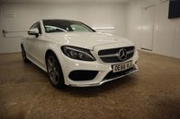 USED 2017 66 MERCEDES-BENZ C-CLASS 2.1 C 220 D AMG LINE PREMIUM 2d 168 BHP WITH ONE PREVIOUS OWNER, GREAT SERVICE HISTORY AND WITH THE PREMIUM PACK AND SUN ROOF THIS IS THE ONE TO BUY