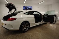 USED 2017 66 MERCEDES-BENZ C-CLASS 2.1 C 220 D AMG LINE PREMIUM 2d 168 BHP WITH ONE PREVIOUS OWNER, GREAT SERVICE HISTORY AND WITH THE PREMIUM PACK AND SUN ROOF THIS IS THE ONE TO BUY